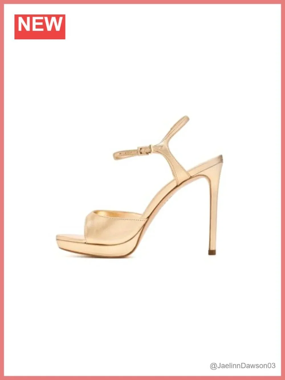 Schutz Scarlett Platform Heeled Sandals, Leather, Stiletto, Ankle Strap